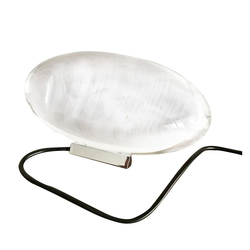 Italian Designer Table Lamp Led Crystal Eye Of The Sky Egg-shaped Lamps