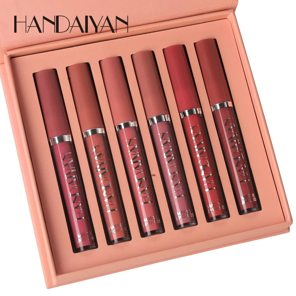 12 Colors Handaiyan Matte Liquid Lipstick Set