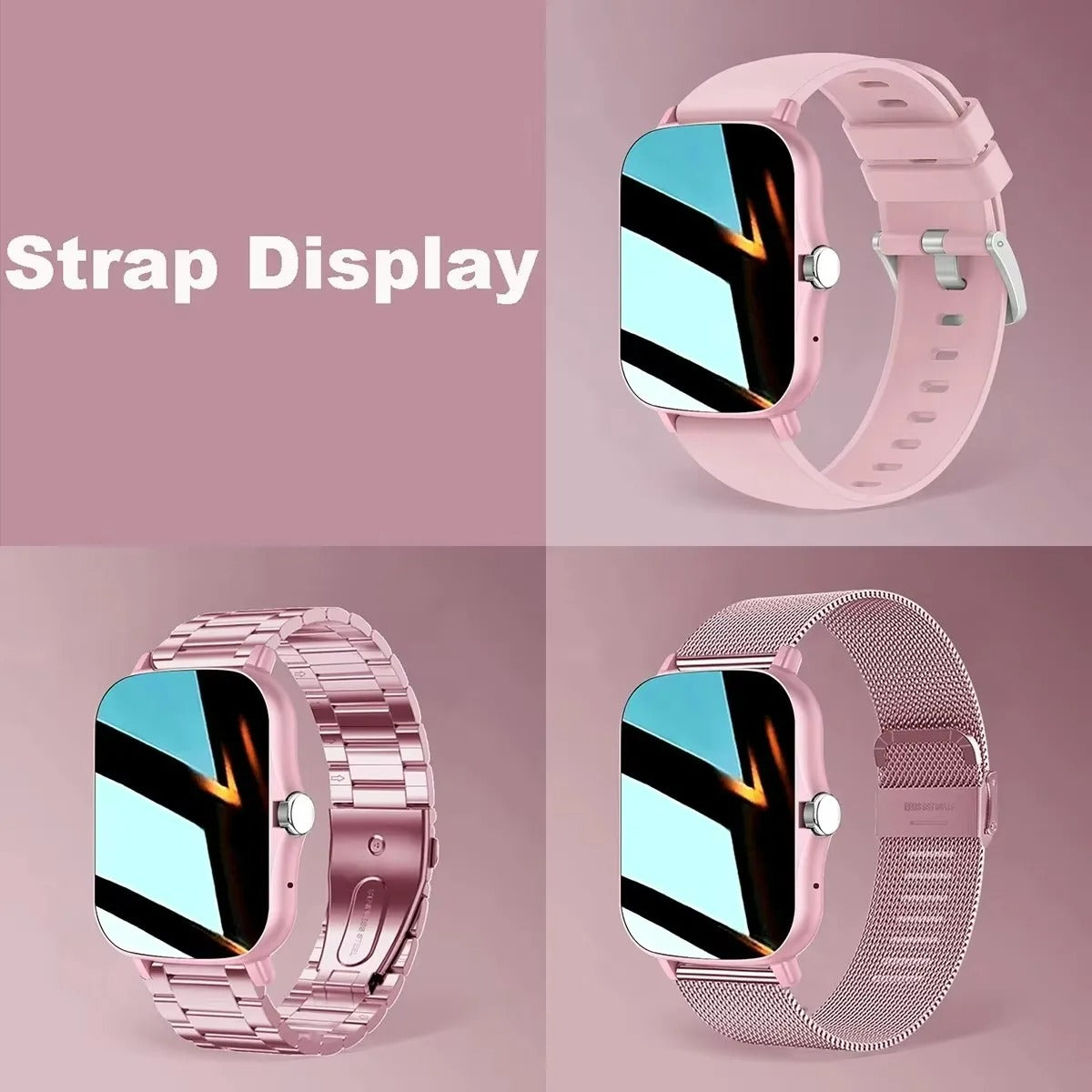 1.83'' Waterproof Smart Watch with Message Answer Call Sleep Monitoring
